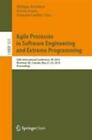 extreme software engineering - Agile Processes in Software Engineering and Extreme Programming: 20th Internatio