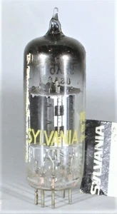 9KX6 RÖHRE SYLVANIA GEBRAUCHT GETESTET & VERPACKT VINTAGE KOMMERZIELL ÜBERSCHUSS - Bild 1 von 3
