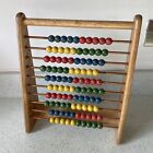 Vintage Wooden Abacus Beaded Counting Frame