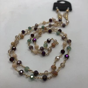 NEW Celeste Eyeglass Sunglasses Bead Glasses Chain Holder Eyewear Necklace - Picture 1 of 7