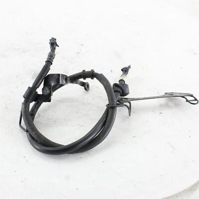 Шланг переднего тормозного троса 1998-2015 YAMAHA V STAR 650 XVS650 с металлическими кронштейнами - Изображение 1 из 4