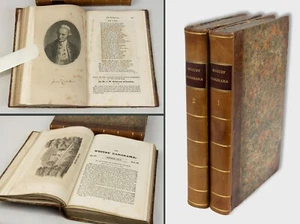 WHITBY Panorama rare periodical 1827-28 PLATES map Captain Cook science + arts - Picture 1 of 22