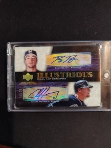 2007 UPPER DECK IL2-BH Illustrious RYAN BRAUN CHASE HEADLEY GOLD # 04/15 - Picture 1 of 2