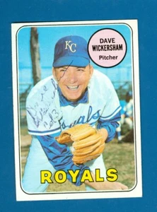 Dave Wickersham Autogrammkarte 1969 Topps - Bild 1 von 1