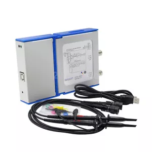 New USB PC Virtual Digital Oscilloscope 2 Channel Bandwidth 25Mhz OSC802 - Bild 1 von 7