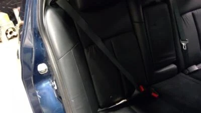 Nissan Máxima SL 2008 08 cinturón de seguridad con retractor pasajero trasero derecho negro 105952 Foto 1 de 4