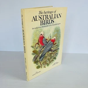 The Heritage of Australian Birds By Glenn Holmes 1988 Large Hardcover - Foto 1 di 19