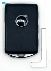 Single Used OEM Volvo Keyless Entry Smartkey Car Remote Black Logo YGOHUF8423MS - Picture 1 of 3