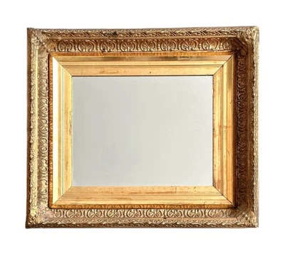 Antique Victorian Gold Gilt Mirror Picture Frame  fits 8x 10 - Image 1 of 4
