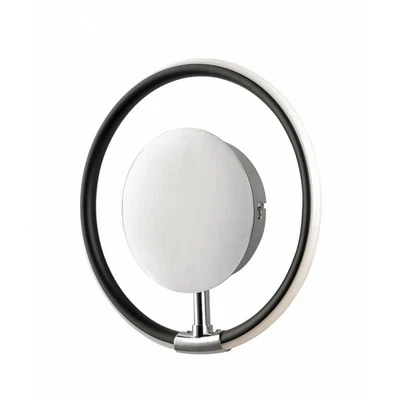 Aplique de pared con timbre ET2 iluminación contemporánea E24720-BKPC Foto 1 de 4