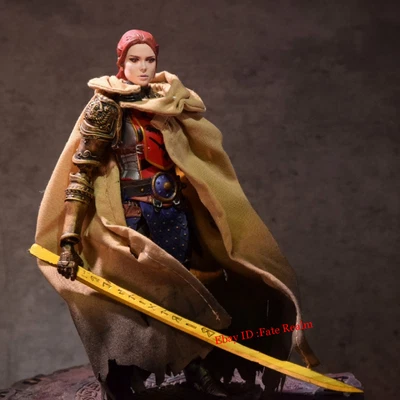 1/12 Millicent Female Head Carving For 6" Romankey Four Horsemen Figure Body - Image 1 of 4