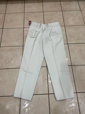 Pantalones para hombre Dockers plisados originales caqui calce clásico beige 33x29 Foto 1 de 3