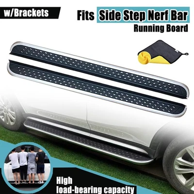 Fits Toyota Sienna 2022-2025 Running Boards Side Step Pedals Nerf Bar Fixed - Image 1 of 4