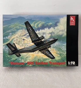 Hobby Craft "Vietnam" DHC Caribou Transport 1:72 Model Kit New Open Box HC1243 - Picture 1 of 4