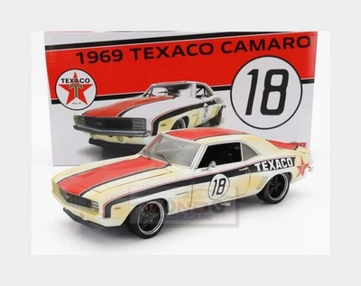 1:18 GMP Chevrolet Camaro Rs Coupe #18 Texaco 1969 White Red Black GMP18986 - Immagine 1 di 2