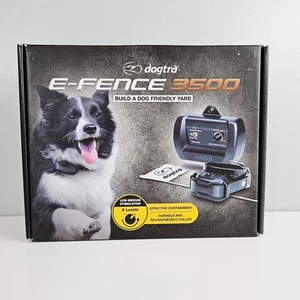 Dogtra E-Fence 3500 sistema collare recinzione contenimento cani animali domestici con bandiere nuovo con scatola - Foto 1 di 5