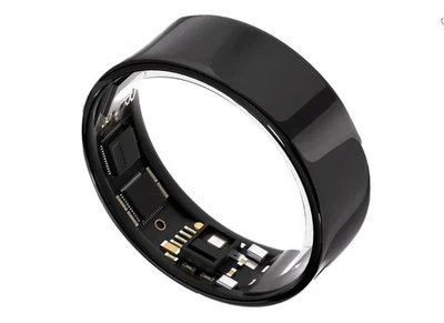 Ultrahuman Ring Air Aster Black Größe 14 Smart Ring Schlaftracker HRV Fitness - Bild 1 von 4