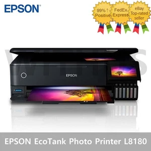 EPSON L8180 EcoTank Photo Printer A3+ Multifunction Inkjet - Tracking - Picture 1 of 7