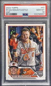 2023 Topps SSP #47 Ryan Mountcastle PSA 10 Baltimore Orioles - Bild 1 von 2