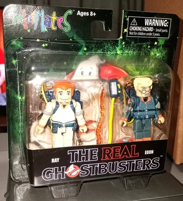 The Real Ghostbusters Minimates 2011 RAY STANZ EGON SPENGLER serie de dibujos animados sin usar, en caja Foto 1 de 4