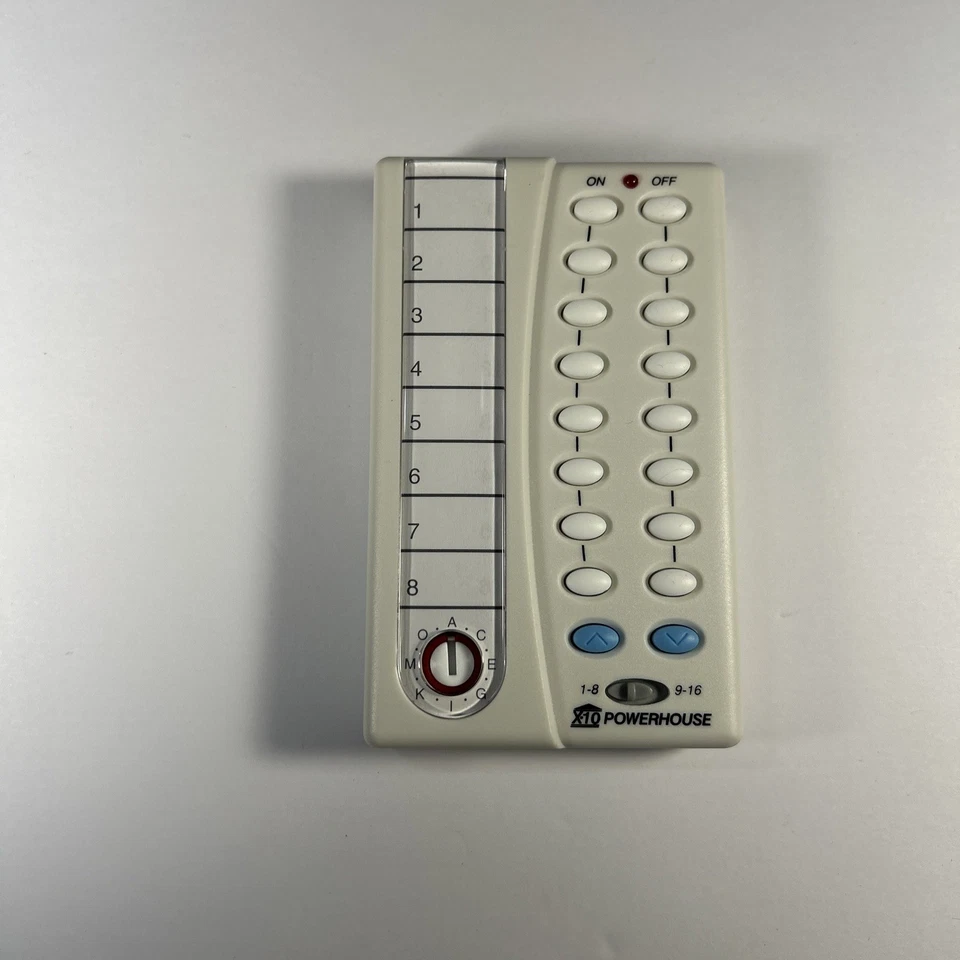 Controle remoto de câmera X10 8 unidades controle remoto digitalizador para automação residencial HR12A SEM CAIXA - Imagem 1 de 1