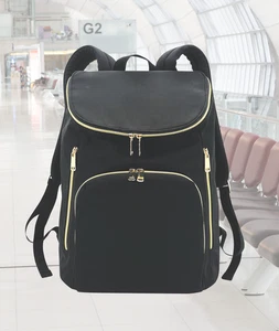 Stylish Travel Computer SUPER Nylon Backpack Luggage Passthrough Adjustable - Picture 1 of 6