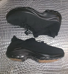 OrthoFit Damengröße 9,5/Herren 8 schwarz Memory Foam Komfortschuhe rutschfest - Bild 1 von 7