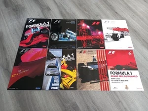 F1 FORMEL 1 GRAND PRIX PROGRAMM KONVOLUT AUS LISTE AUSWÄHLEN - Bild 1 von 1