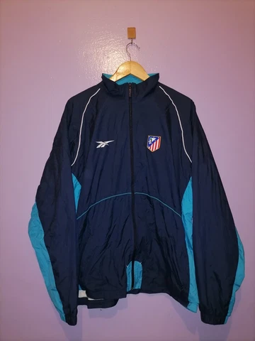 ATLETICO MADRID VINTAGE REEBOK JACKET RARE IDEA SPAIN Cover