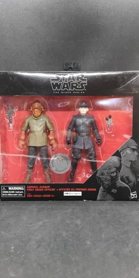 Star Wars Black Series Admiral Ackbar & First Order Officer - Image 1 of 1