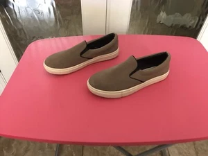 STEVE MADDEN CROZBY TAN / BROWN SLIP ON SNEAKER LOAFERS WOMENS SIZE 7 B - Picture 1 of 6
