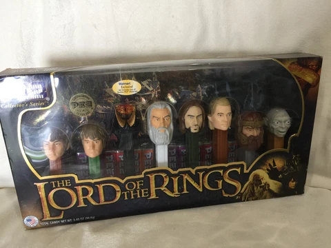 Lord of the Rings Eye  PEZ Collectors Series Set Limited Edition Dispenser New Cover