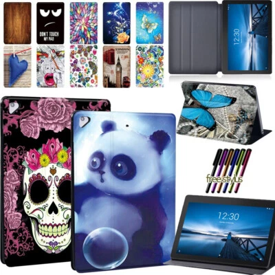 Custodia cover supporto pelle flip per Lenovo Tab E10 M10 10,1" M10 Plus TB-X606F/X