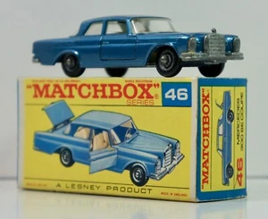 Matchbox Regular Wheels #46 – C2 Mercedes 300 SE - 1968 – F2 Box - NM/NM - 4603 - Picture 1 of 16