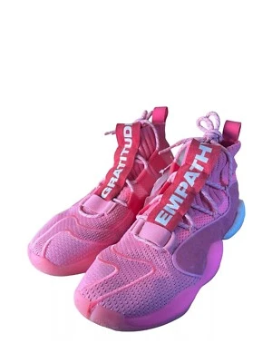 ADIDAS Crazy By Pharrell Williams Mens Size 10.5 Basketball Shoes Hyper Pink - Image 1 of 4