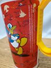 Tasse à café voyage Disney Parks Coca-Cola poignée jaune avec couvercle