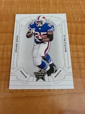 2008 Leaf Rookies & Stars Longevity Rookie /999 Xavier Omon #188 Rookie RC $$$ - Image 1 of 2