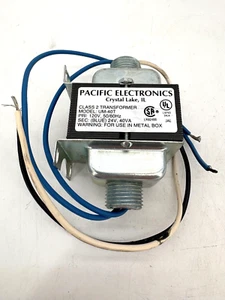 Nuevo Transformador Pacific Electronics Modelo UM-40T Clase 2 40VA Pri. 120V Sec. 24V - Imagen 1 de 5
