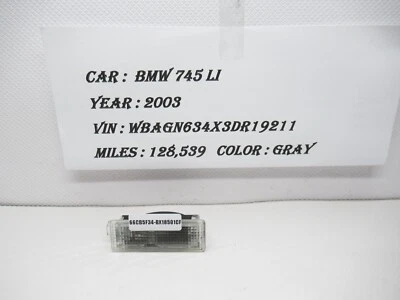 2002-2005 BMW 745Li luz interna da porta lâmpada de cortesia 63316931546 fabricante de equipamento original - Imagem 1 de 4