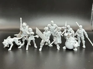 Final Fantasy VII TTRPG Miniatures FFVII D&D Pathfinder Minis - 32mm Scale - Picture 1 of 4