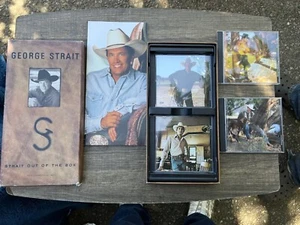 GEORGE STRAIT - Strait Out of the Box 4 DISC LONG hits best CD country booklet - Picture 1 of 10