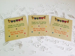 Jelly Tots Lehrer Danke Abschied Geschenk Kindergarten Vorschule Lehrassistent - Bild 1 von 8