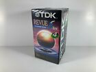 Blank TDK VHS Tapes Revue Premium Quality 4 Pack NEW / SEALED 6 Hours Each NOS