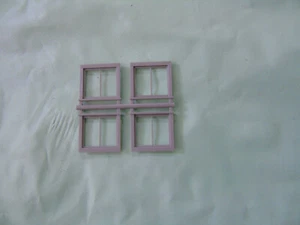 Grandt Line S Scale #4046 Small 2 Pane Single Sash Window Lot of 4 - Picture 1 of 1