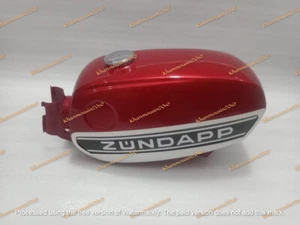 New Zündapp 517 KS 50 Cross C50 Sport GTS 50 Cherry & White fuel tank 1975 - Foto 1 di 6