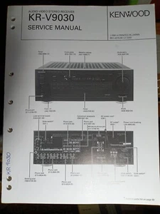 Kenwood KR-V9030 Service Manual AM FM Stereo Receiver Original - Bild 1 von 3