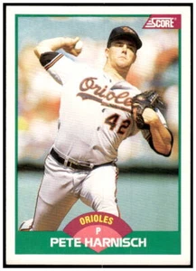 1989 Score Rookie & Traded #110T Pete Harnisch EX/NM - Picture 1 of 2