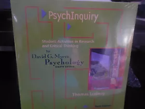 PSYCHOLOGY BY DAVID G. MEYERS( CD, 2007, WORTH PUBLISHERS) NEW SEALED - Picture 1 of 1