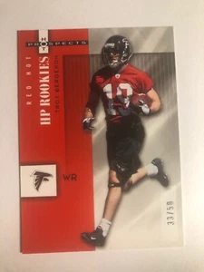 Hot Prospects Red Parallel Troy Bergeron 2006 novato/50 133 - Imagen 1 de 1