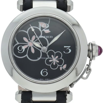 CARTIER Pasha C Watch Winter Flower 2007 Christmas Limited Edition W3109699 ... - Image 1 of 4